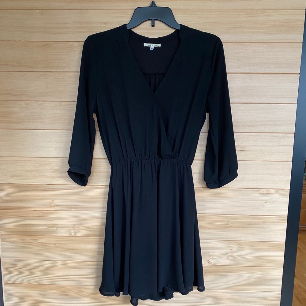 Black Chiffon Dress